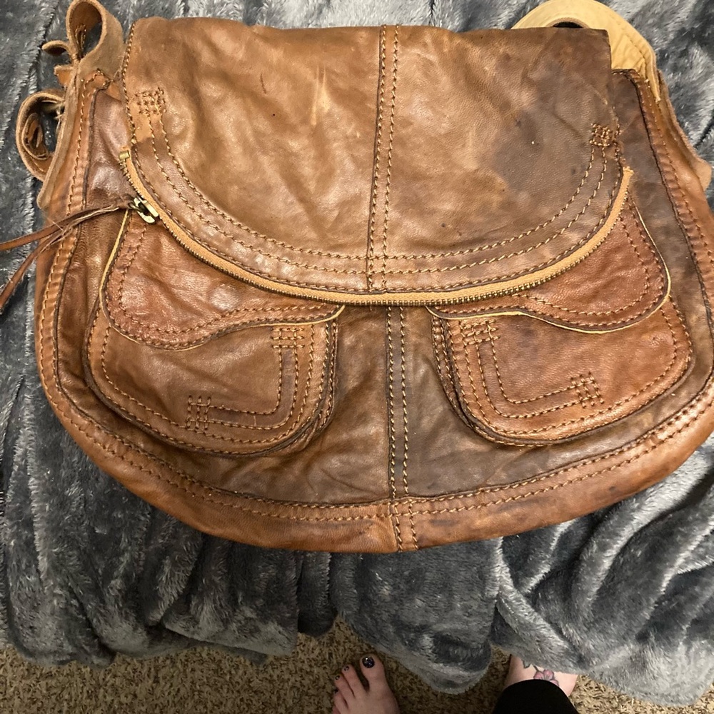 Womens  Lucky brand purse real Italian leather!